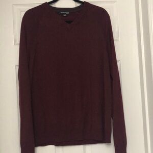 Kenneth Cole V Neck Sweater Size Large